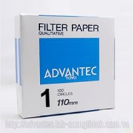 Giấy lọc định tính Số 1 Advantec
